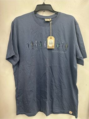 Pacific creations Men's Fish fishing Graphic Tee size 3x men’s brand new